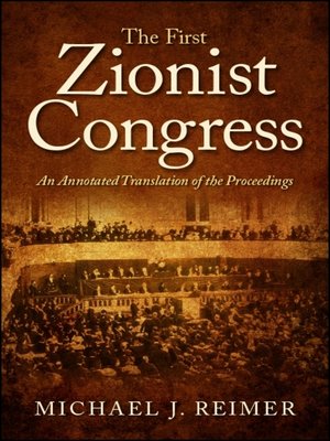 cover image of The First Zionist Congress